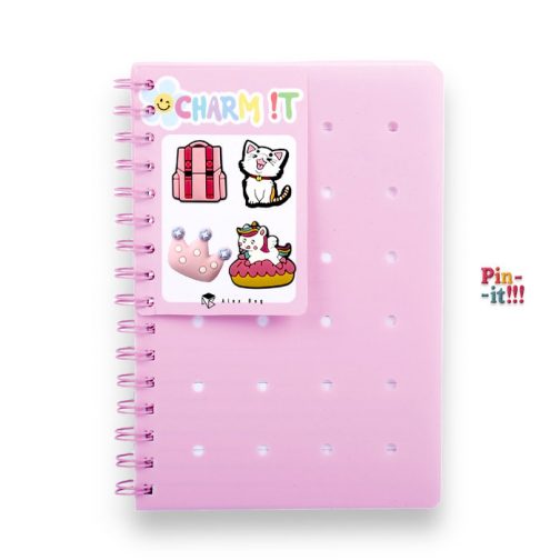 Libretas Charm it con pines - Imagen 2