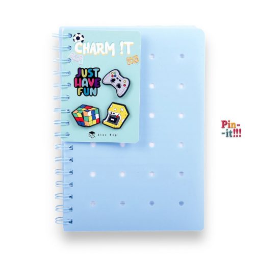 Libretas Charm it con pines - Imagen 3