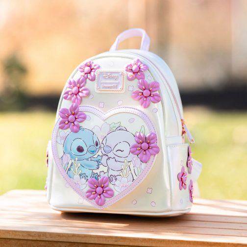 Mochila Loungefly Stitch y Angel - Imagen 7