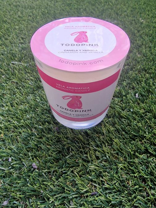 Vela Todo Pink Vainilla y Canela - Imagen 4