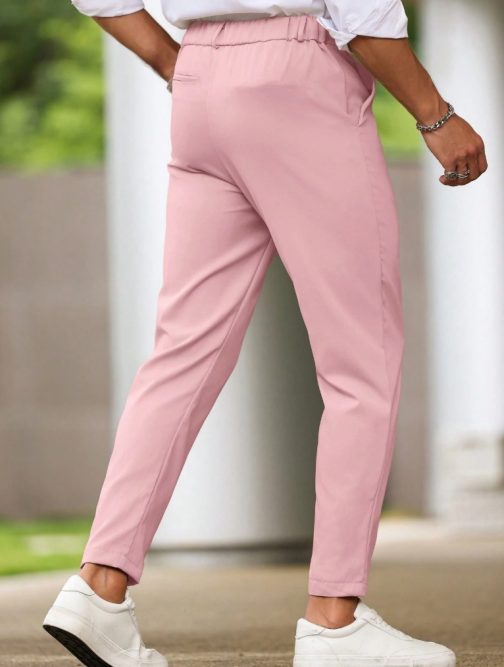 Pantalón de vestir rosa de Hombre - Image 3