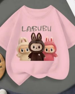 Camiseta infantil Labubu