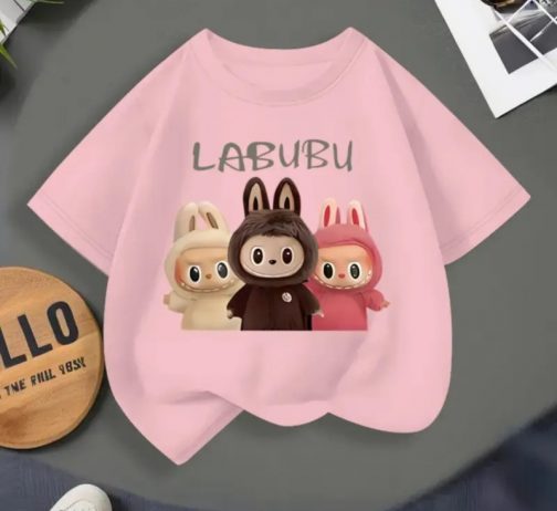 Camiseta infantil Labubu