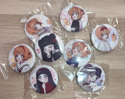 Chapas personajes Sakura