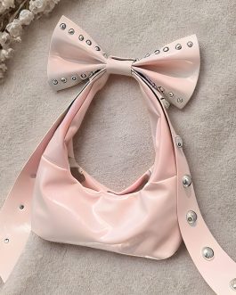 Bolso lazo rosa