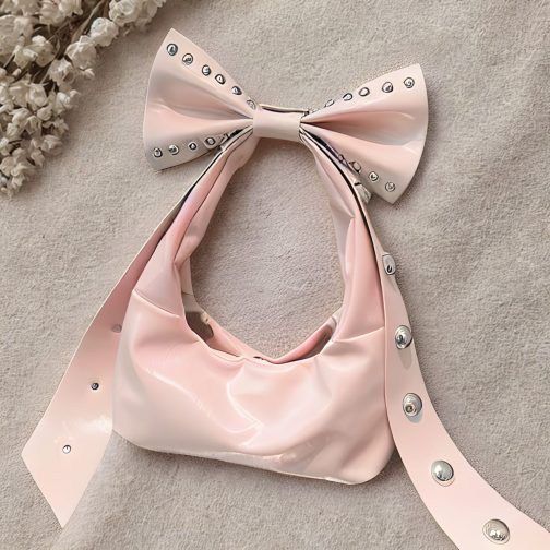 Bolso lazo rosa