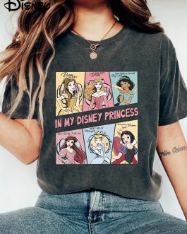 Camiseta princesas Disney comic