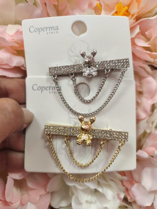 Accesorio cabello Conejo con cadenas