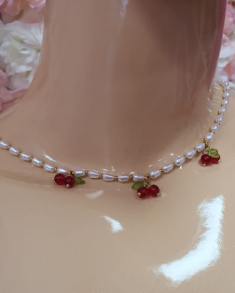 Collar cerezas