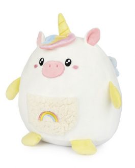 Cojín Fluffy Unicorn multicolor