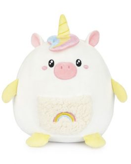 Cojín Fluffy Unicorn multicolor