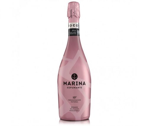 Vino espumante rosado Marina