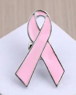 Pin Lazo apoyo al cáncer