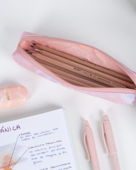 Estuche Milan Lava rosa