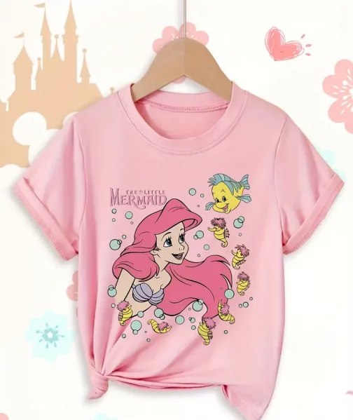 Camiseta niña Ariel La sirenita