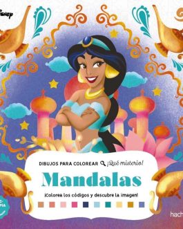 Libro colorear Misterio mandalas Disney