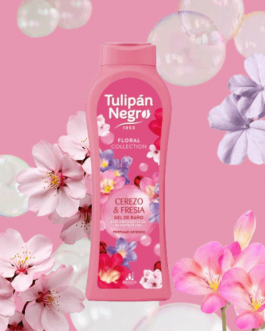 Gel cerezo y fresia