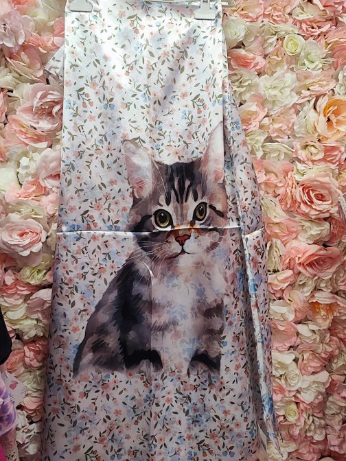 Pañuelo de seda Gato