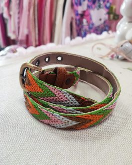 Cinturón multicolor