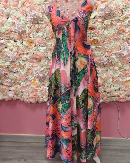Vestido tropical