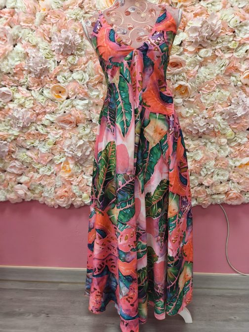 Vestido tropical