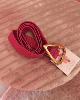Cinturón rombo fucsia