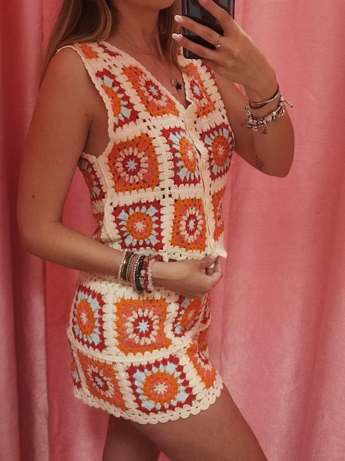 Conjunto crochet boho