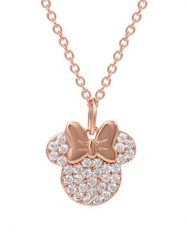 Colgante Minnie Mouse plata