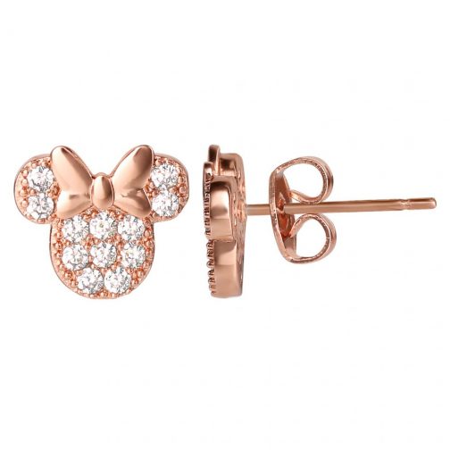 Pendientes plata baño de oro Minnie - Imagen 2