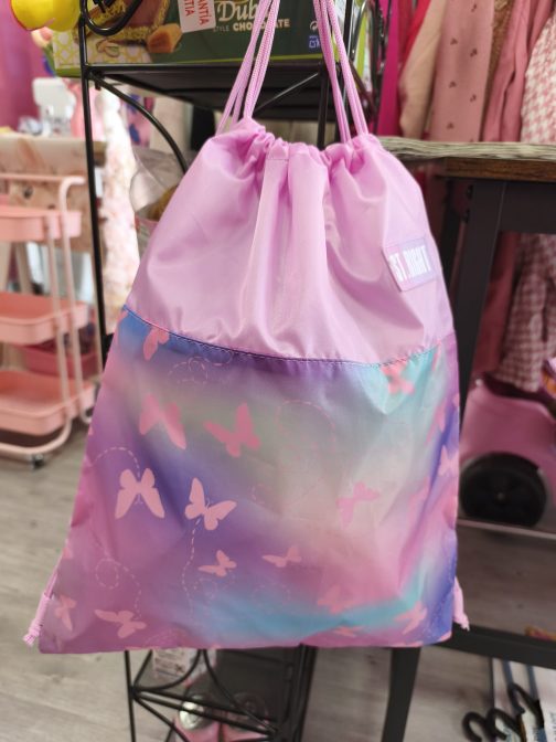 Mochila saco mariposas