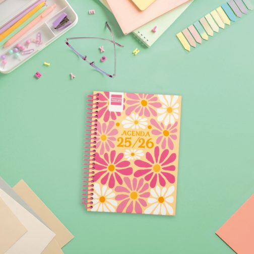 Agenda escolar Diva floral - Imagen 2