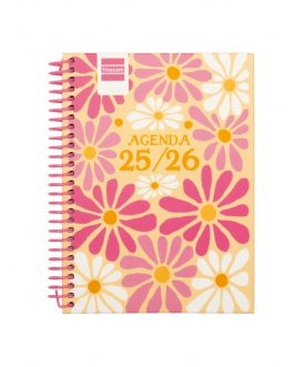 Agenda escolar Diva floral