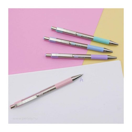Bolígrafo Zebra Rosa y plata - Imagen 2