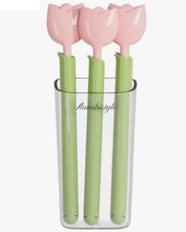 Set pinzas cocina Tulipán