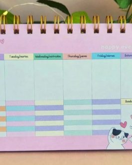 Planner semanal Gatitos