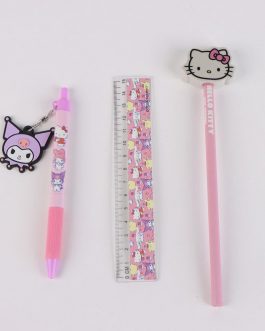 Set papelería Hello Kitty & Friends