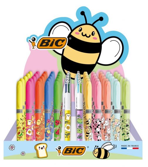 Bolígrafos bic Kawaii