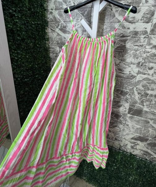 Vestidos cortos rayas - Imagen 2
