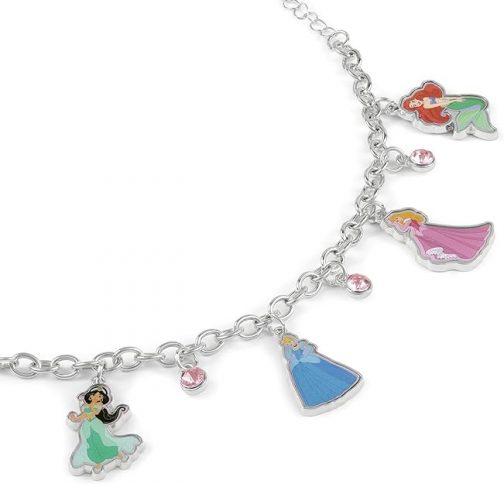 Pulsera plata princesas Disney - Imagen 2