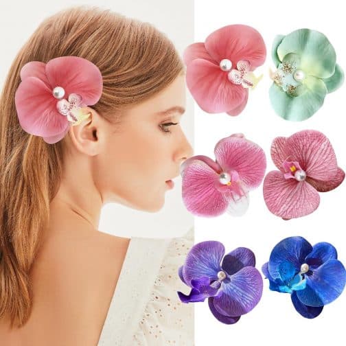 Horquilla para el pelo orquídea - Imagen 3