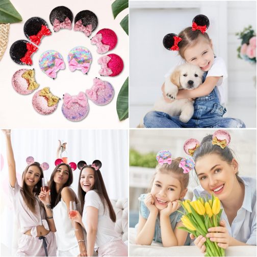 Pinzas orejas Minnie Mousse - Imagen 4