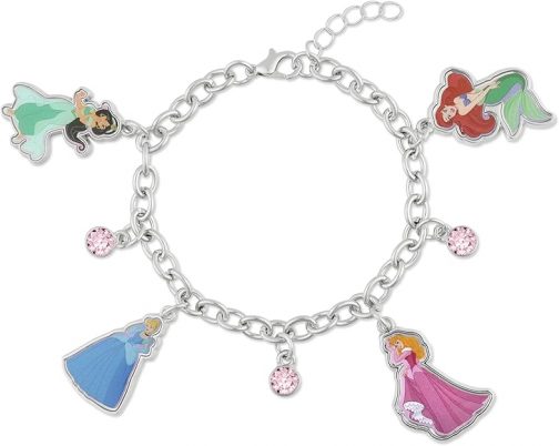 Pulsera plata princesas Disney - Imagen 3