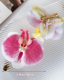 Horquilla para el pelo orquídea