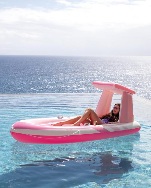 Hinchable lancha Pink paradise - Imagen 3