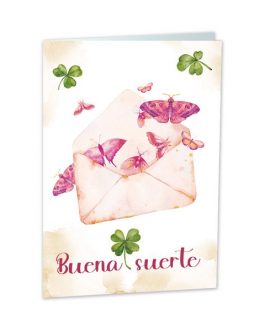 Tarjeta Buena suerte