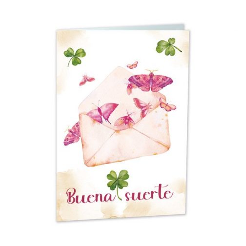 Tarjeta Buena suerte