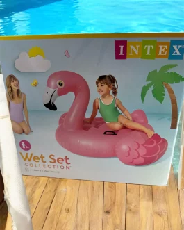 Hinchable Flamenco rosa