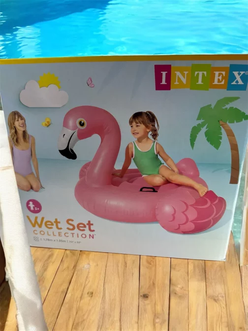 Hinchable Flamenco rosa