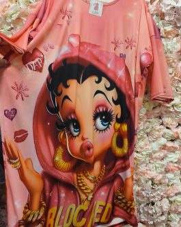 Vestido curvy Betty Boop