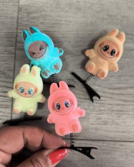 Pinzas para el pelo Labubu